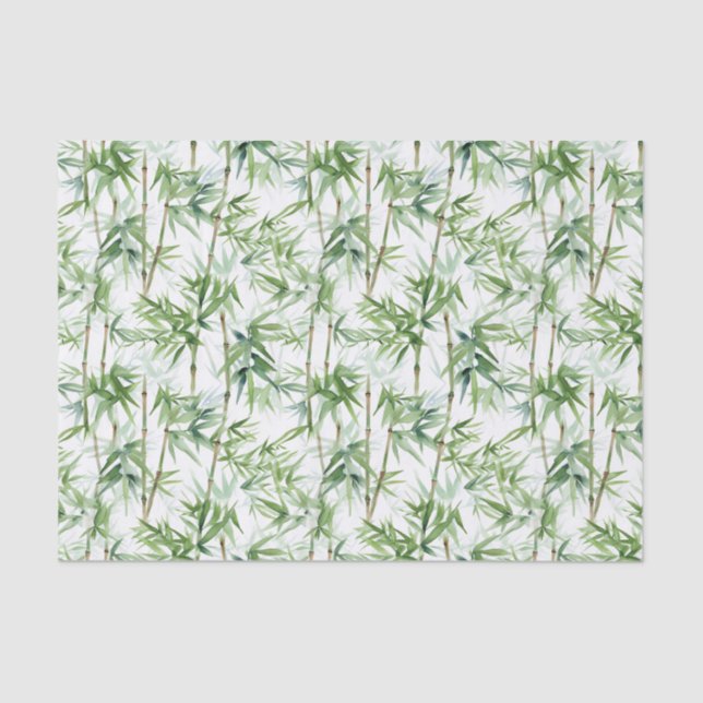 Bamboo Panda Tissue Paper Seidenpapier (Vorderseite)