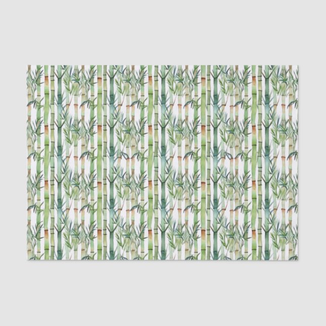 Bamboo Panda Tissue Paper Seidenpapier (Vorderseite)