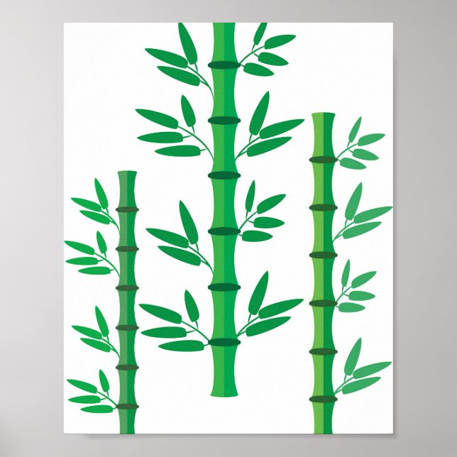 Bamboo Poster (Vorne)