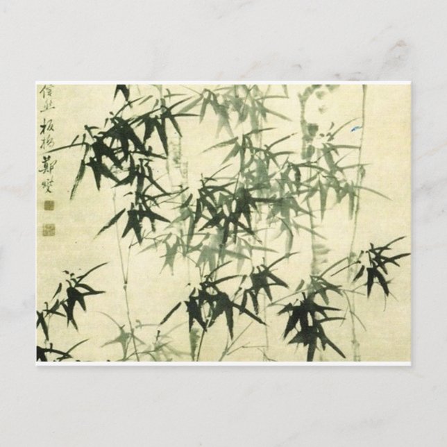 BAMBOO POSTKARTE (Vorderseite)