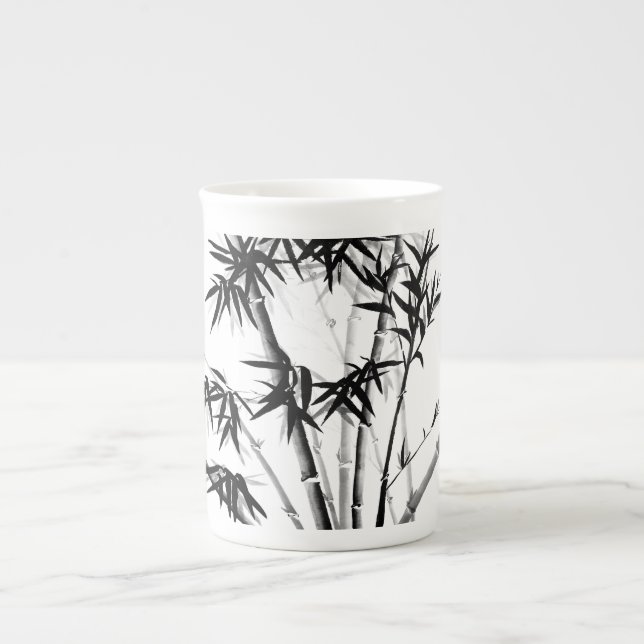 Bamboo Prozellantasse (Vorderseite)