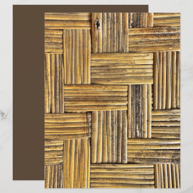 Bamboo Scrapbook 25 Hintergrundpapier (Vorne/Hinten)