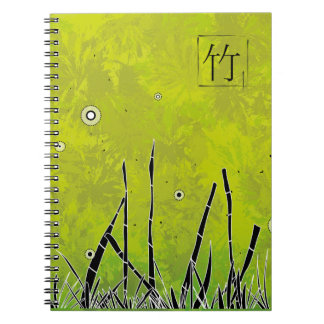 Bamboo-Silhouette Notizblock