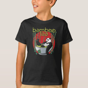 Bamboo Tea Drinker Panda T - Shirt