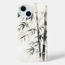 Bamboo-Tintenzeichnung Case-Mate iPhone Hülle