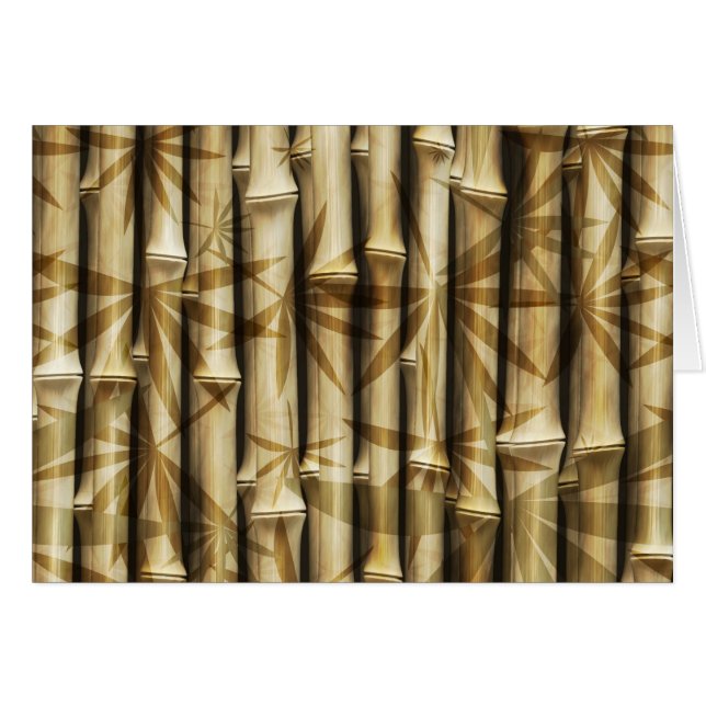 Bamboo Wood Texture (Vorderseite (Horizontal))