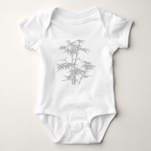 Bamboo Zen japanisches Design Baby Strampler