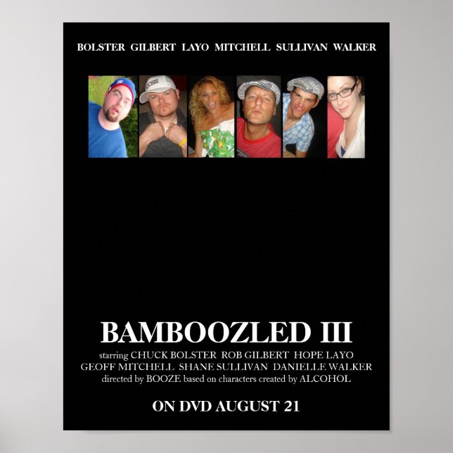 BAMBOOZLED 3 Offiziell Movie Poster (Vorne)