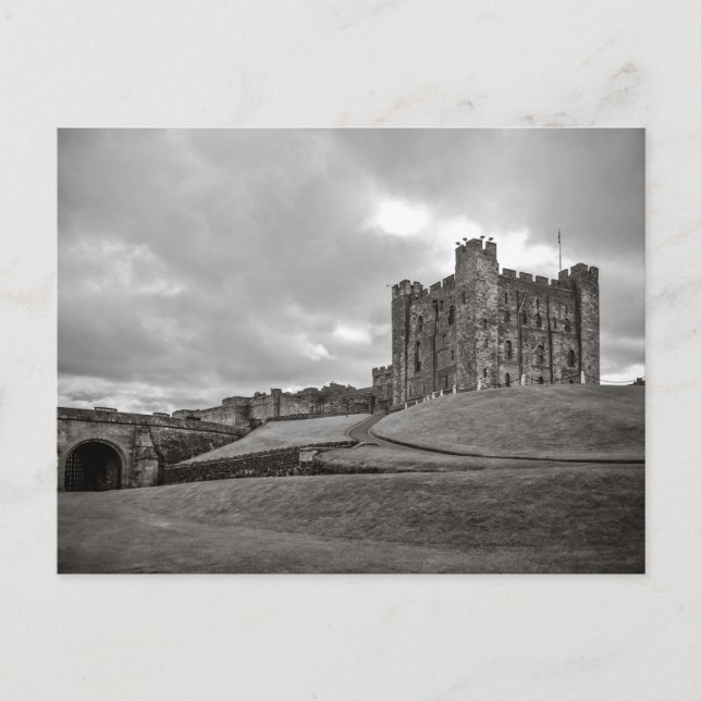 Bamburgh Castle England Postkarte (Vorderseite)