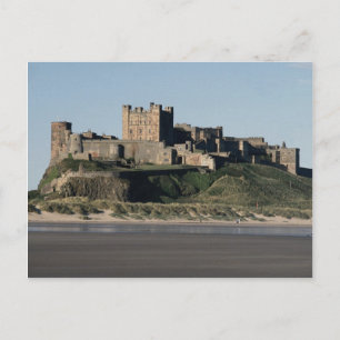Bamburgh Castle, Northumberland, England, Großbrit Postkarte