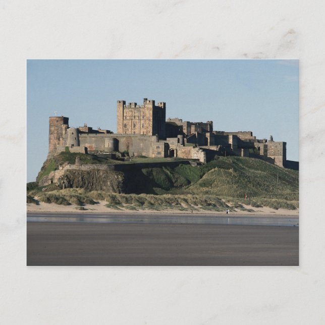 Bamburgh Castle, Northumberland, England, Großbrit Postkarte (Vorderseite)