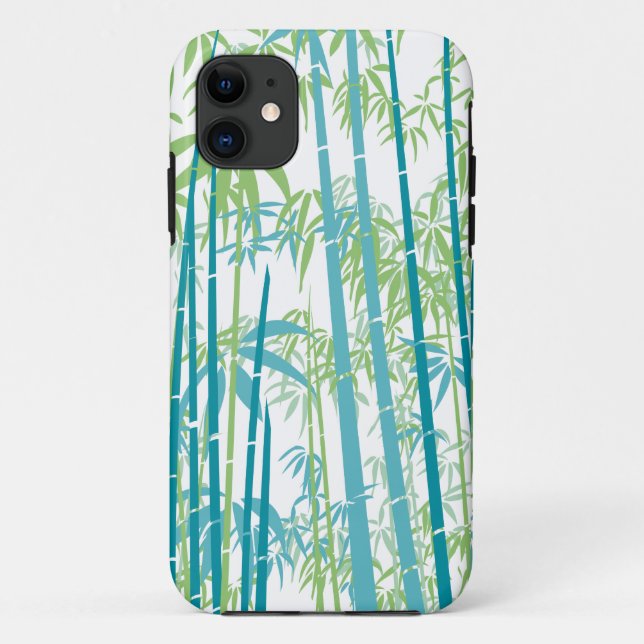 Bambus 6 Case-Mate iPhone hülle (Rückseite)