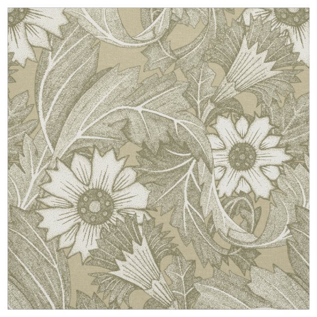 Bambus aus Bronze Stoff (Muster)