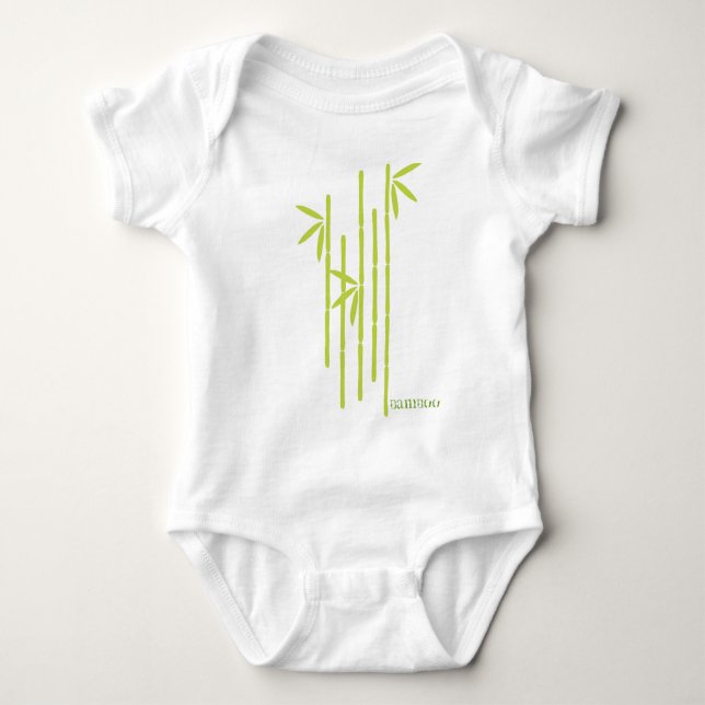 Bambus, Bambus Baby Strampler (Vorderseite)