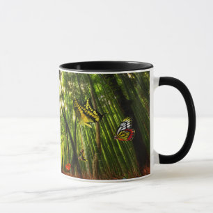 Bambus & Butterfly Art 2 Tasse