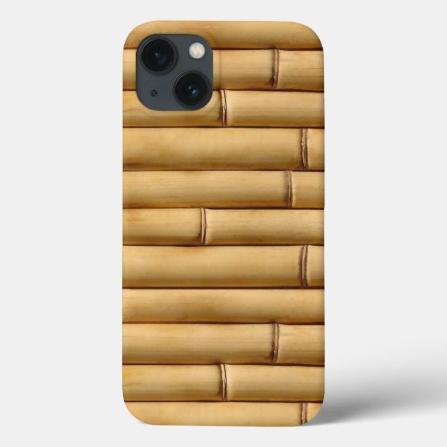 Bambus Design Case-Mate iPhone Hülle (Rückseite)