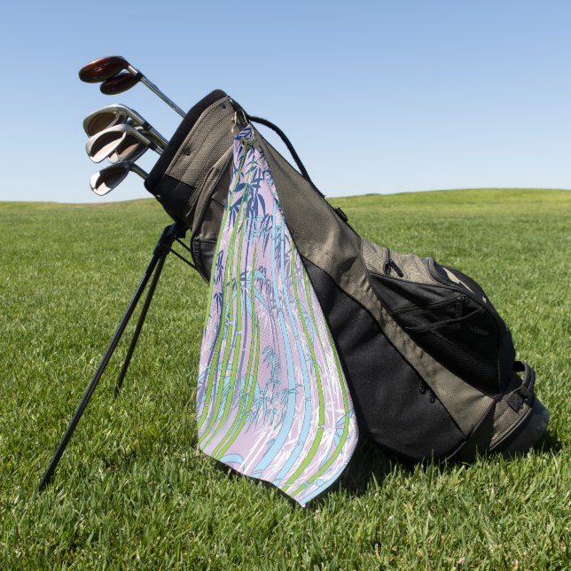 Bambus Golfhandtuch (Gras)