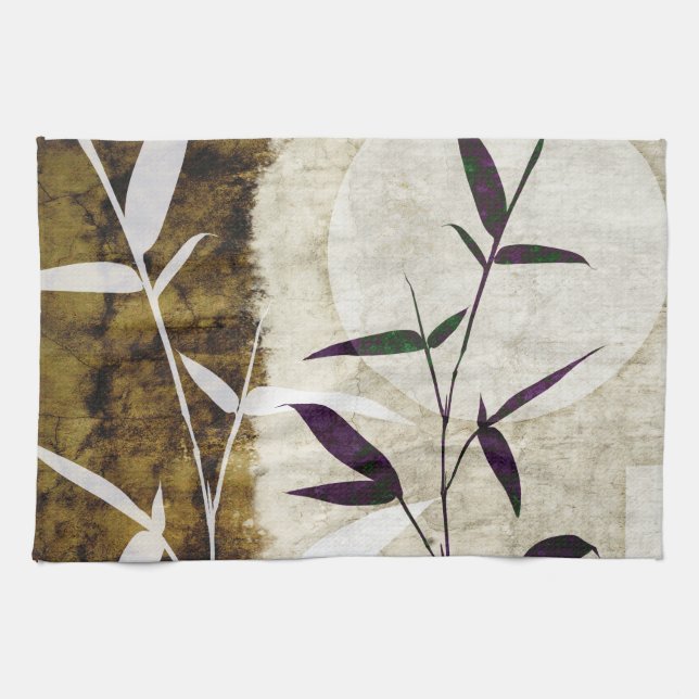 Bambus-Herbstlaub Küchentuch (Horizontal)