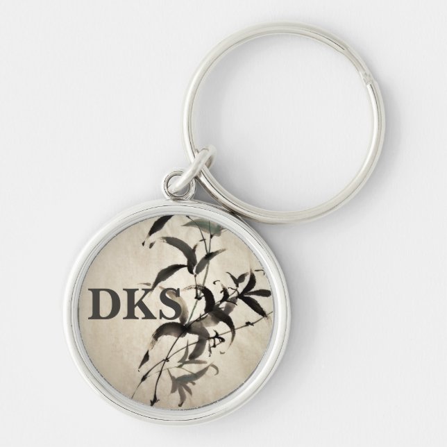 Bambus Schlüsselanhänger (Vorne)