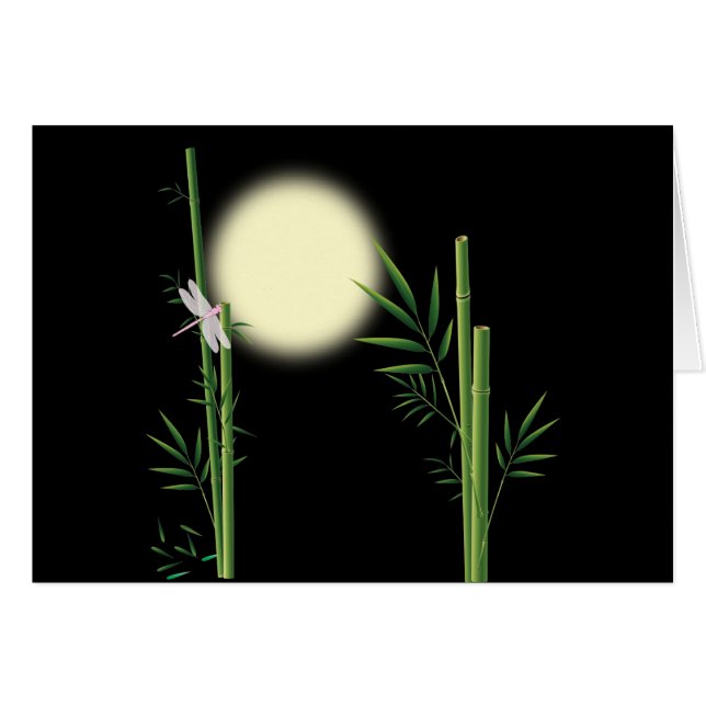 Bambus und Dragonfly (Vorderseite (Horizontal))