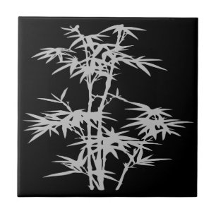 Bambus Zen japanisches Design Fliese