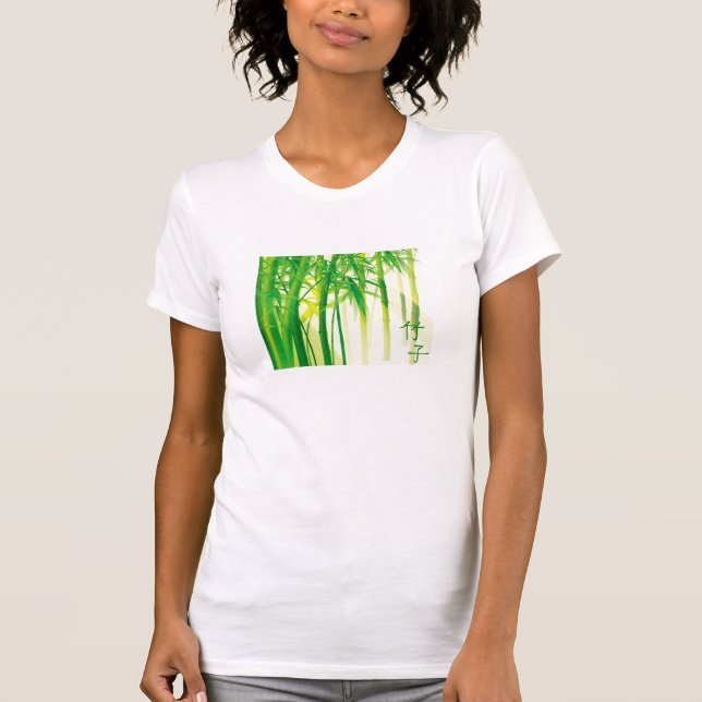 Bambusbild-Shirt T-Shirt (Vorderseite)
