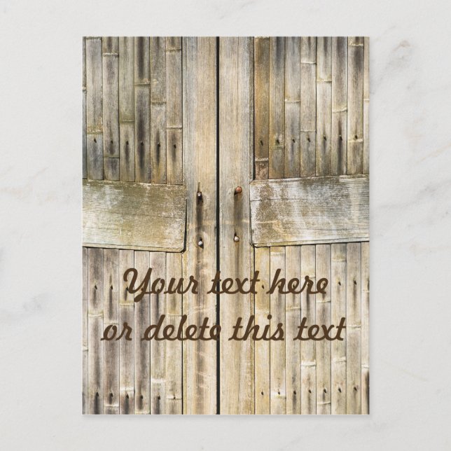 Bambusgates Postkarte (Vorderseite)