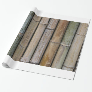 Bambushintergrund Geschenkpapier
