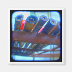 Bambusmatte Magnet