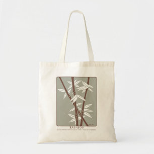 BambusPflanzen-Druck - recyceln Sie Tasche