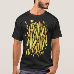 Bambussprosse Pflanze Gartenarbeit Gemüse Männer T-Shirt