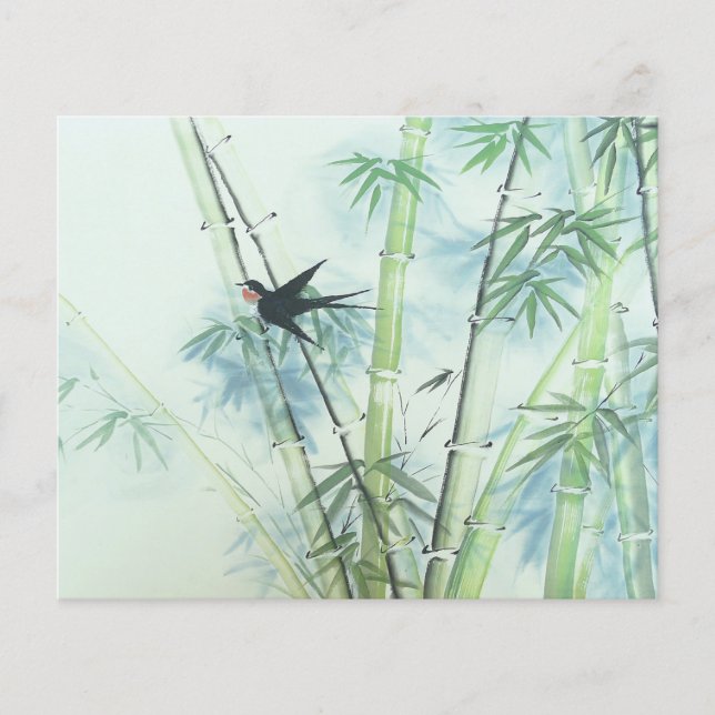 Bambuswald - grün (Vorderseite)