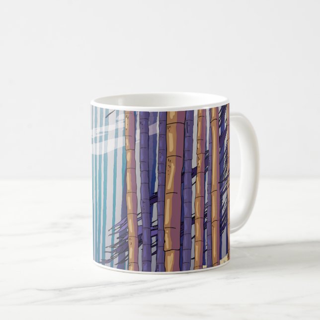 Bambuswald Kaffeetasse (VorderseiteRechts)