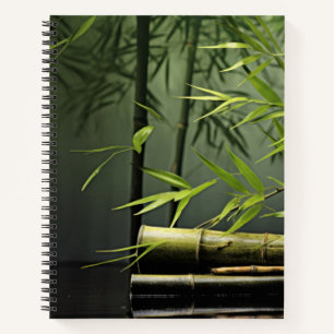 Bambuswald Ruhe Friedliche Natur Notizbuch