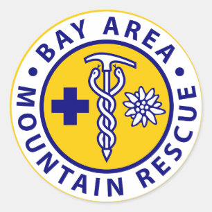 BAMRU-Aufkleber Runder Aufkleber