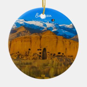 Bamyan, Afghanistan - Buddha-Klippen Tal Keramik Ornament