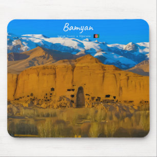 Bamyan, Afghanistan - Buddha-Klippen Tal Mousepad
