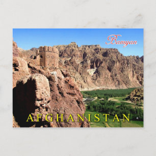 Bamyan, Provinz Bamyan, Afghanistan Postkarte