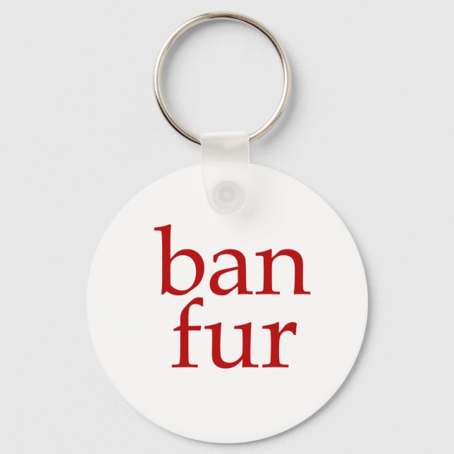 Ban Fur Schlüsselanhänger (Vorderseite)