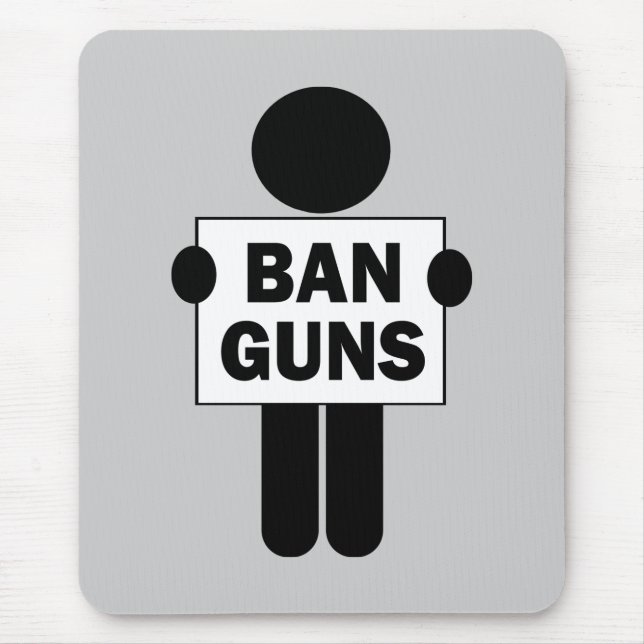 Ban Guns Mousepad (Vorne)