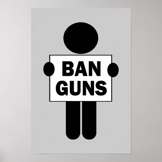 Ban Guns Poster (Vorne)