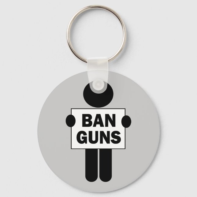 Ban Guns Schlüsselanhänger (Vorderseite)
