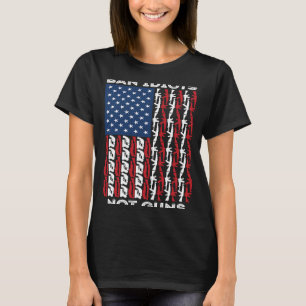 Ban Idiots Not Guns American Flag 2. Änderung Gr. T-Shirt