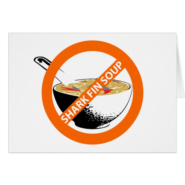 BAN SHARK FIN SOUP (Vorderseite (Horizontal))