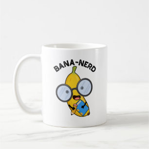 Bana-Nerd Funny Fruit Nerd Pun Kaffeetasse