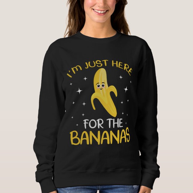 Banana Apparel Fruit  for A Banana Themed Party  1 Sweatshirt (Vorderseite)