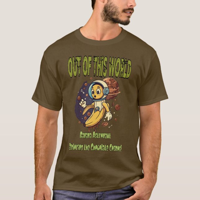 Banana Astronaut T-Shirt (Vorderseite)