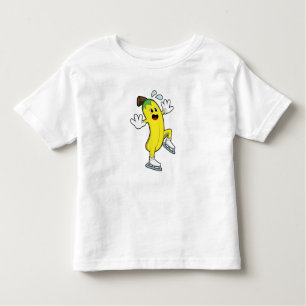 Banana at Ice Skaten mit Ice-Skaten.PNG Kleinkind T-shirt