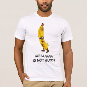 Banana: Bad Fruit Gang mit individualisierbarem Sl T-Shirt