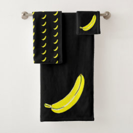 Banana Badhandtuch Set